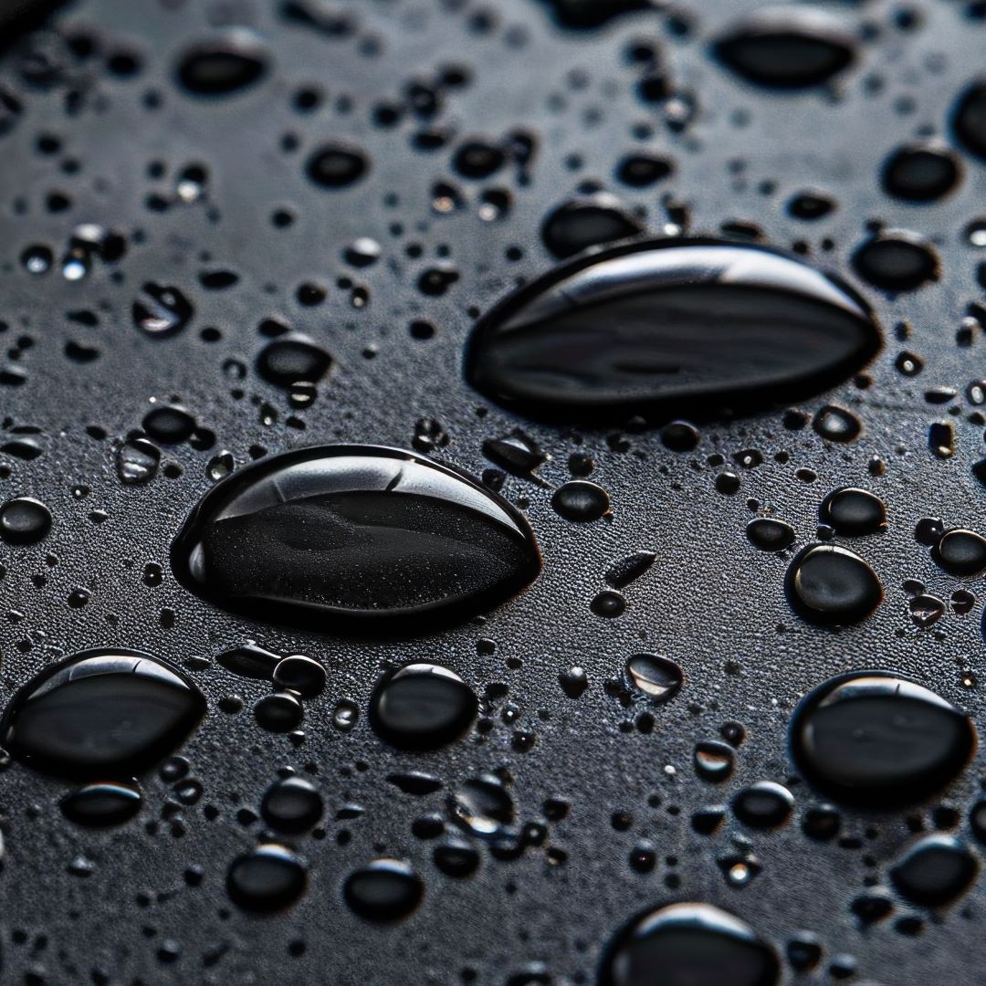 Water-repellent surface